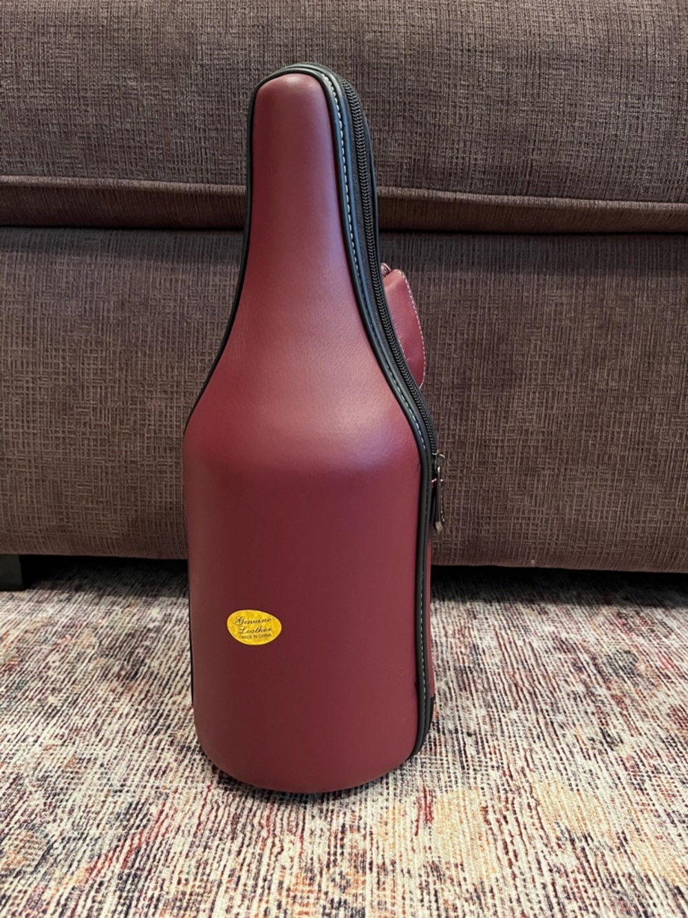 Genuine leather wine cooler New never used